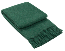 Load image into Gallery viewer, 100% New Zealand Wool Blankets - Brighton Range - EMERALD