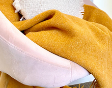 Load image into Gallery viewer, 100% New Zealand Wool Blankets - Brighton Range - MUSTARD