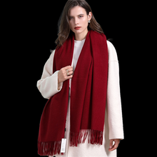 Load image into Gallery viewer, Scarf Cashmere RED