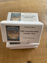 Load image into Gallery viewer, Soap - Alpaca Range - 100% Australian - Lavender