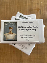 Load image into Gallery viewer, Soap - Alpaca Range - 100% Australian - Lemon Myrtle