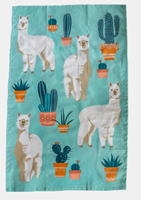 Load image into Gallery viewer, Tea Towel - 4 Alpacas