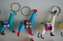 Load image into Gallery viewer, Peruvian Llama Keychains