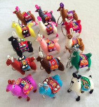 Load image into Gallery viewer, Peruvian Llama Keychains