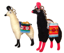 Load image into Gallery viewer, Peruvian Llama Keychains