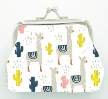 Load image into Gallery viewer, Alpaca Purse Alpaca Cactus