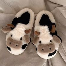 Load image into Gallery viewer, Cute Cow Slippers
