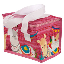 Load image into Gallery viewer, Pink Lunch Bag - Llama
