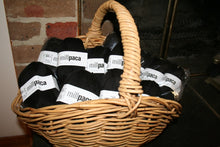 Load image into Gallery viewer, 8ply Yarn - 50g Balls - 100% Australian Alpaca - BLACK
