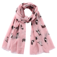 Load image into Gallery viewer, Cotton Blend - Border Collie Scarfs
