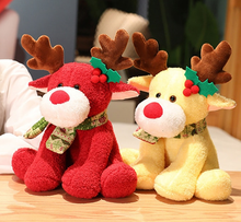 Load image into Gallery viewer, Christmas Reindeer Plush - Coloured
