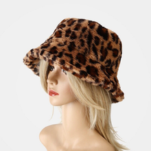 Load image into Gallery viewer, Bucket Hats - Faux Fur - Cow Prints

