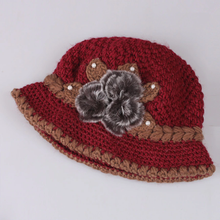 Load image into Gallery viewer, Crochet Beret/Hat - Red

