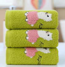 Load image into Gallery viewer, Hand Towel - Embroidered Alpaca
