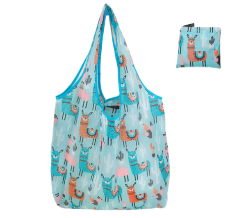 Alpaca Colourful Foldable Bag
