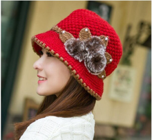 Load image into Gallery viewer, Crochet Beret/Hat - Red
