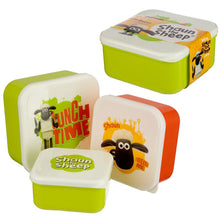Load image into Gallery viewer, Lunch Box - Set of 3 - Shaun the Sheep
