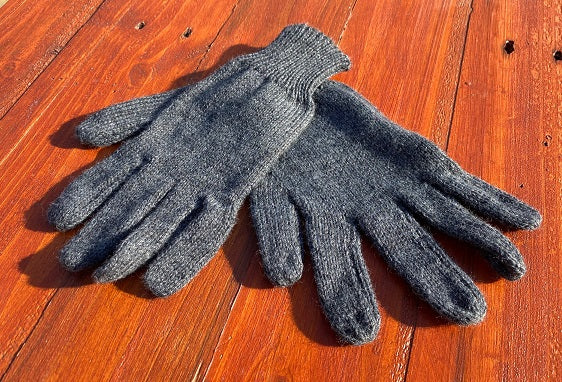 Gloves Alpaca - Gunmetal