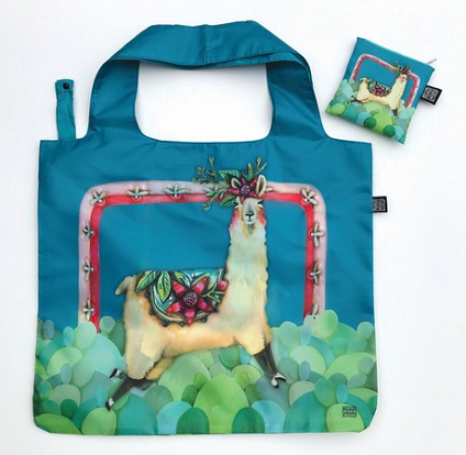 Shopping Bag - Foldable - Llama Love