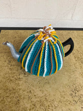 Load image into Gallery viewer, Tea Cosy - Hand Knitted - Aussie Aussie Aussie
