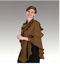 Load image into Gallery viewer, Alpaca Shawl &quot;Blonda&quot; Dusty Pink
